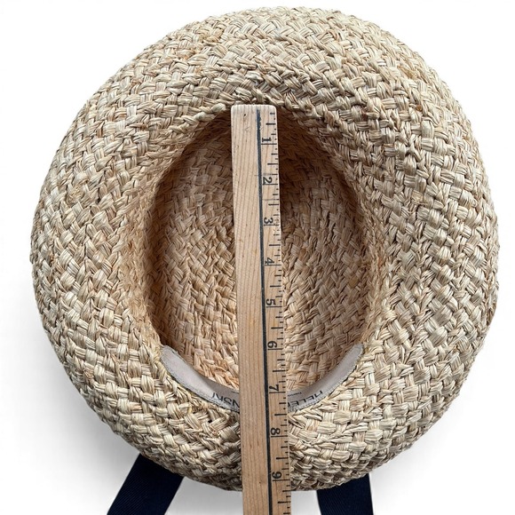 Helen Kaminiski‎ Classic 5 Raffia Hat One Size Handcrafted - Picture 14 of 16